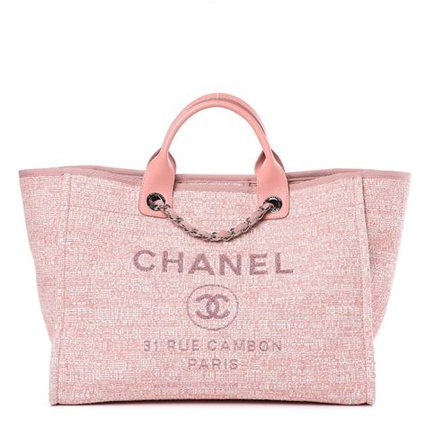 chanel pink tote 2015|chanel canvas tote handbags.